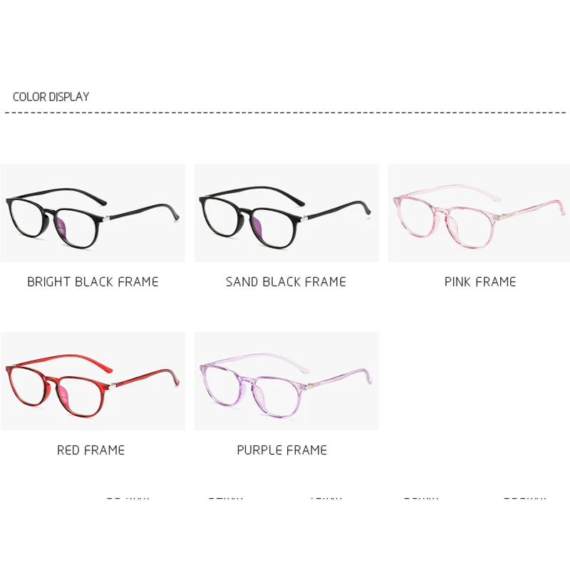 Clear Lens Optical Glasses Frame Women 2019 Eyeglasses Frames Men Anti-radiation Spectacle Eye Glasses Frames for Womens