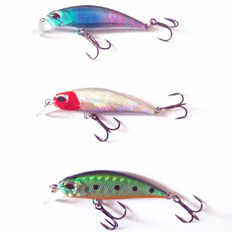 Рыболовные приманки 1 шт. 4 г 5 см реалистичные 3D глаза искусственные Crankbait