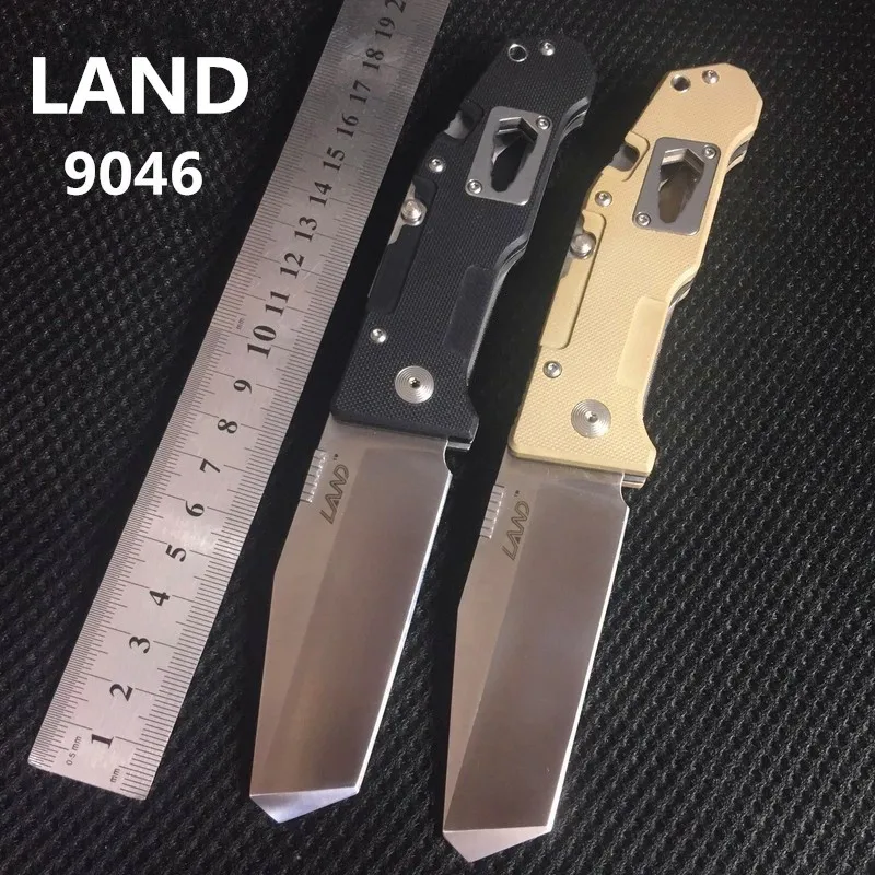 

High quality Fast Opening Outdoor Fruit Knife Folding Self-defense Wilderness Survival Sandvik 12C27 Steel Blade Sharp Knives