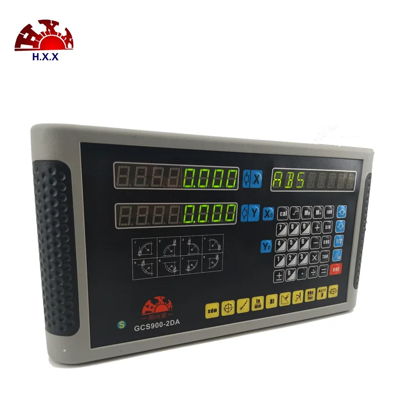 Высокоточный инструмент линейные весы 5 микрон 50-1000 мм и 2 оси цифровой индикации для токарного/фрезерного станка