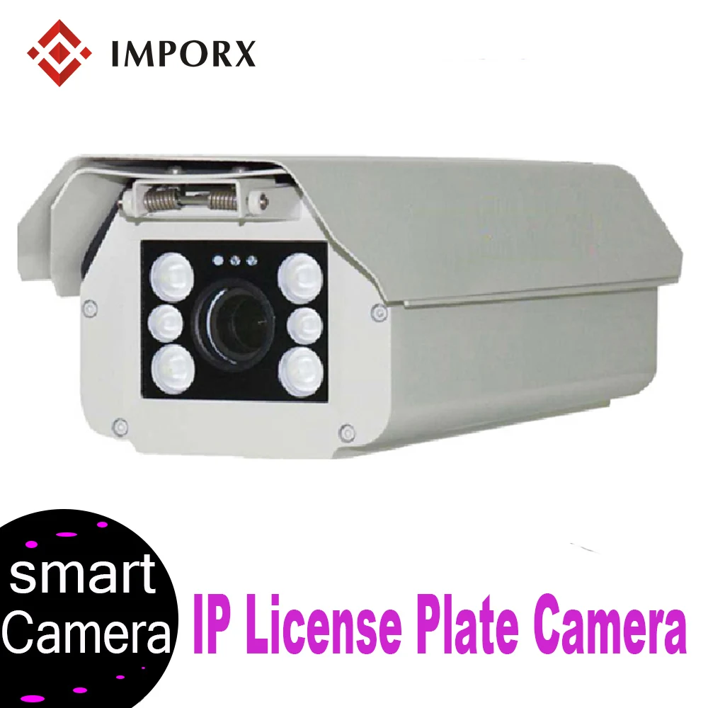 

IMPORX 2MP 6-22mm Lens ANPR Camera Capture License Plate Camera LPR SONY Exmor/2.8" Low illumination CMOS Sensor for Parking Lot