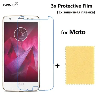 Перейти на Алиэкспресс и купить 3x Защитная пленка для Moto Z2 Force Play (не стекло) Защита экрана для Moto Z4 Z3 Play Z Force Play пленка защитная пленка