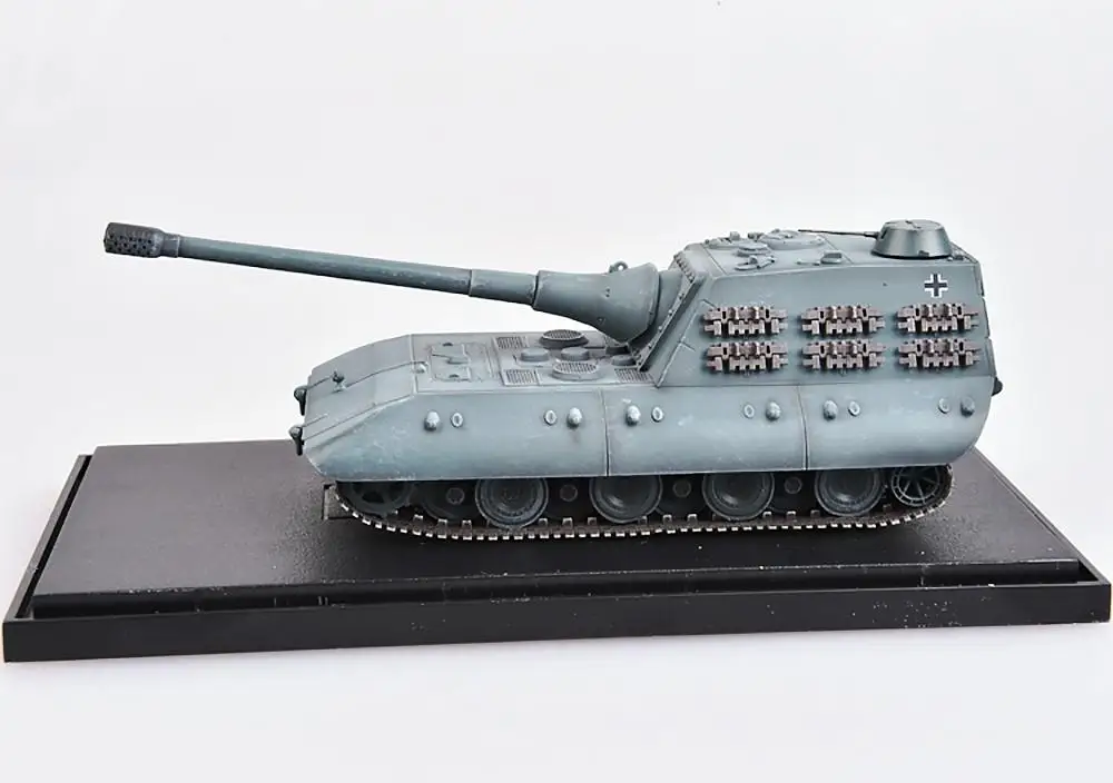 WWII German E-100 W/170 мм пистолет 1/72 без литья под давлением модель танк Модель сбора