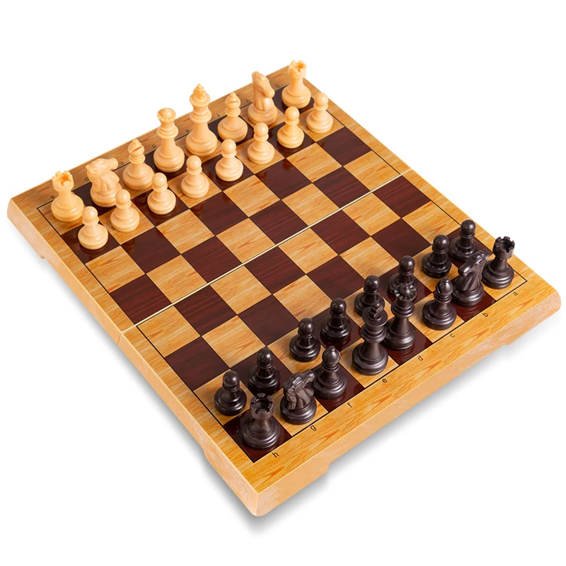 Международная торговля Новые шахматы магнитные шахматы детские маленькие портативные мини складная шахматная доска 19 см* 19 см* 1,4 см