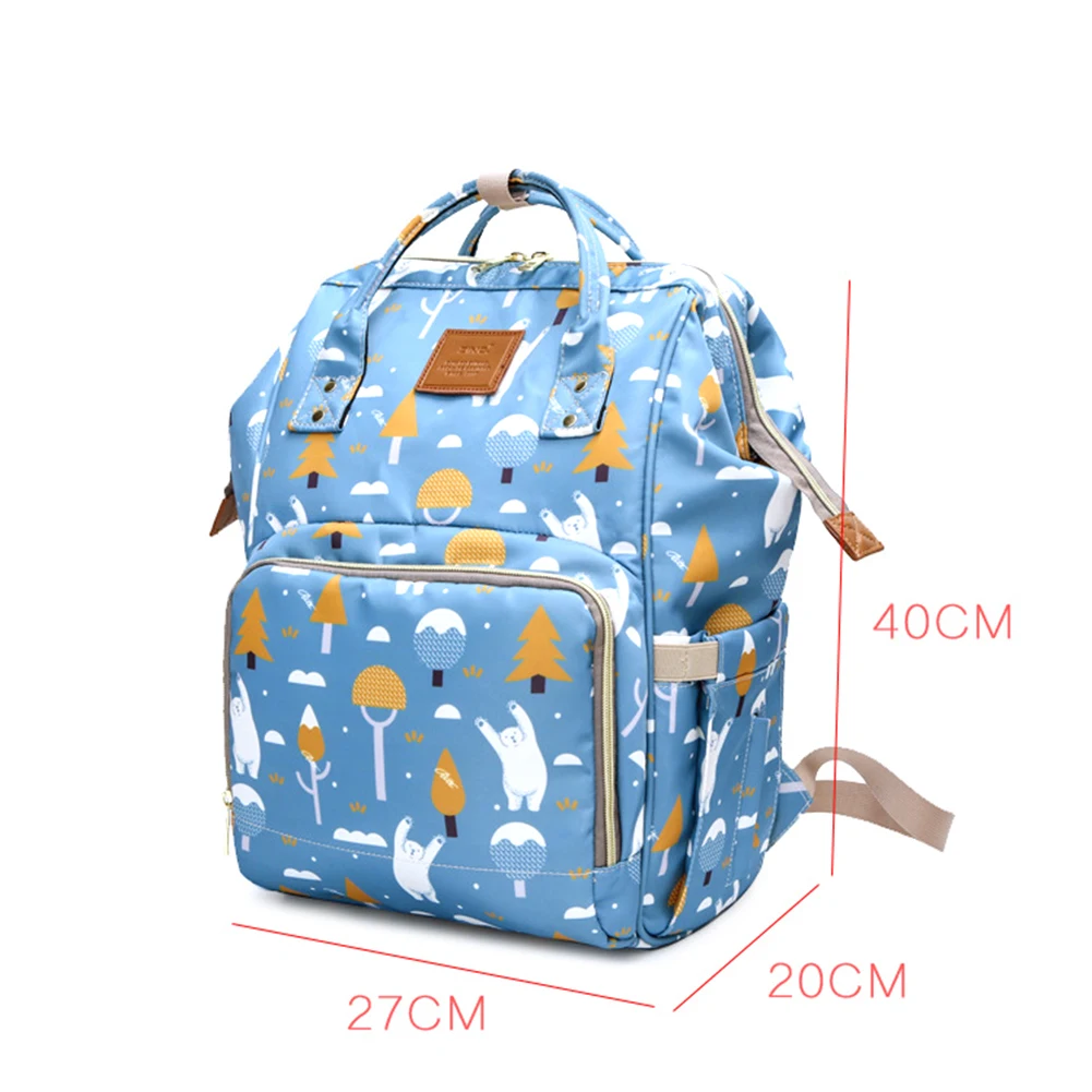 Многофункциональный принт детские сумки большой Ёмкость Плечи сумка дорожная сумка рюкзак для папы и мамы