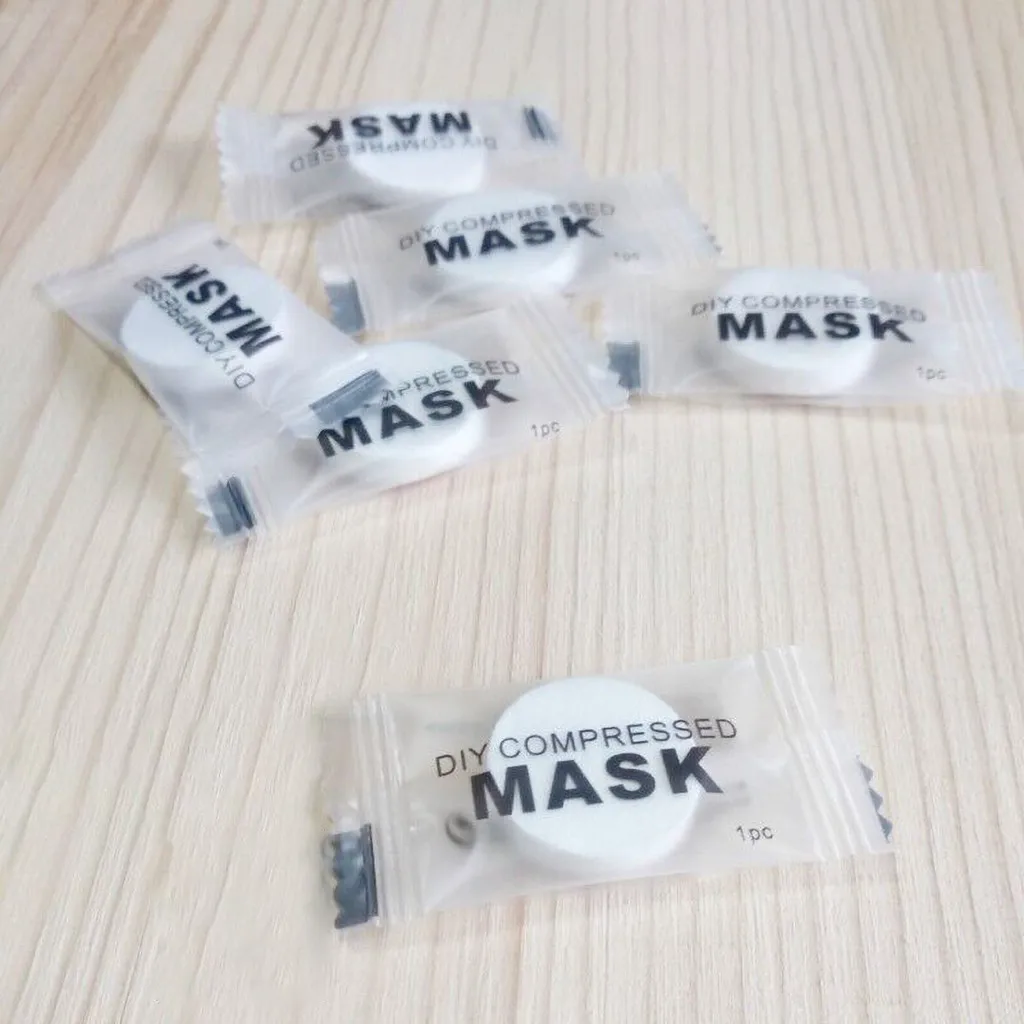 Прессованная маска для лица Лист красоты DIY одноразовая бумажная маска глубокое очищение для лица Очищение M, колется Очищающий пилинг натуральный хлопок