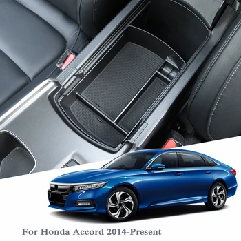 

Storage Box For Honda Accord 2014-Present LHD Car Styling Car Center Console Armrest Storage Box Covers Interior Accessories