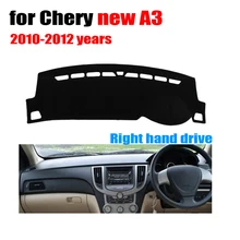 Чехлы для приборной панели автомобиля коврик для Chery A3 2010-2012 лет правым ручным приводом приборная панель приборная крышка авто аксессуары для приборной панели