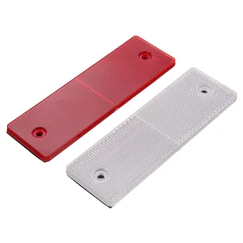 

NEW Safurance Bike Truck Trailer Car Plastic Reflective Reflector Night Safety Warning Sticker Tape Workplace Safety Security