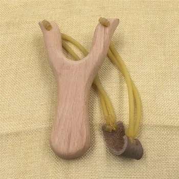 

Vilead Powerful Slingshot Bow Whithe Beech&Rubber Band Shooting Balls Brace Catapult For Hunters Portable Hunting Shooting Bow