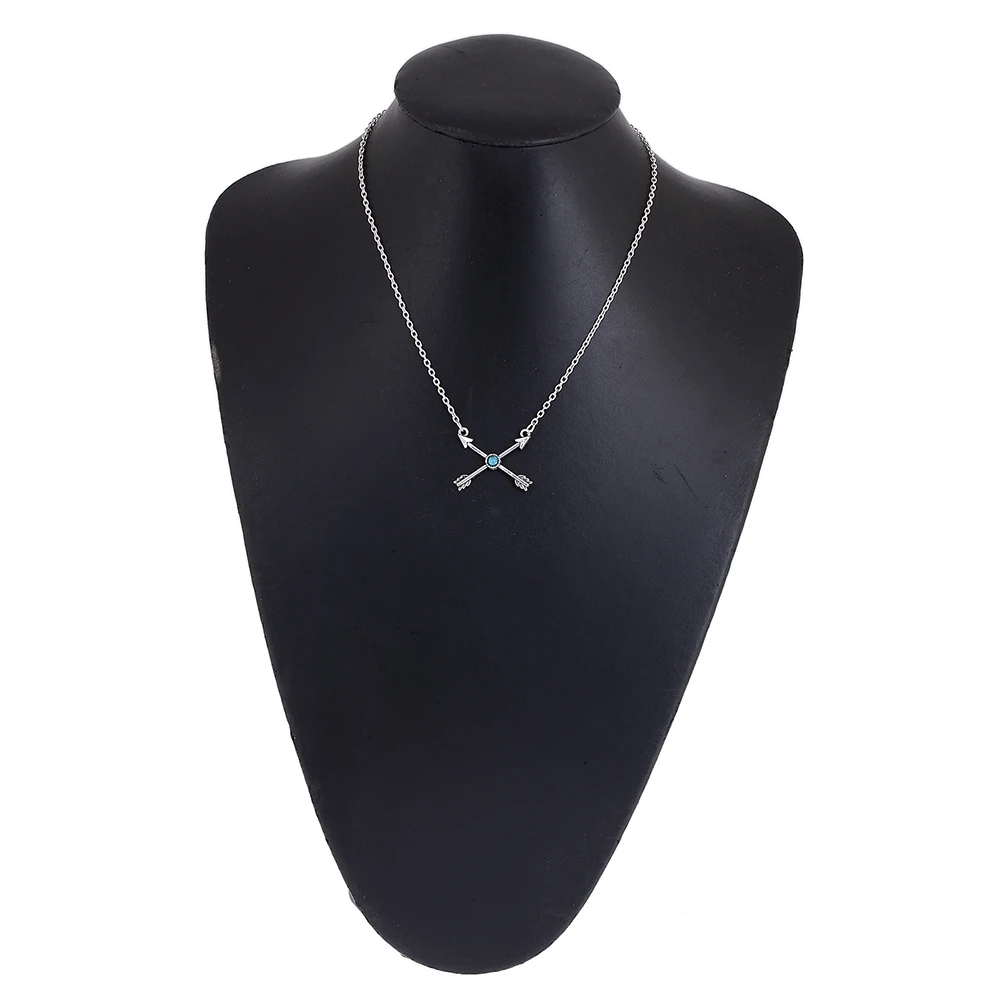 2 шт. популярное серебряное ожерелье в богемном этническом стиле женское модное