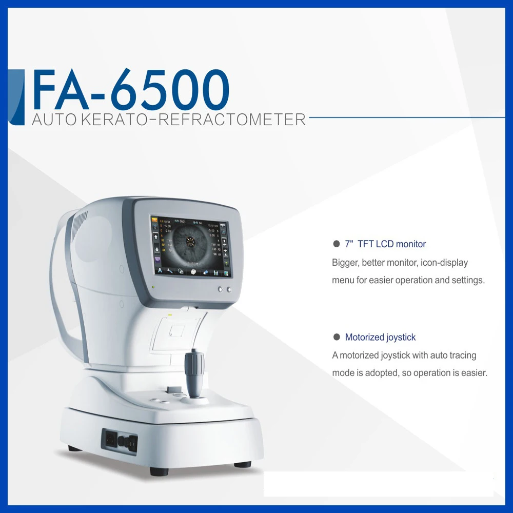 

Free shipping High Quality FA-6500K Auto Refractometer Keratometer FDA
