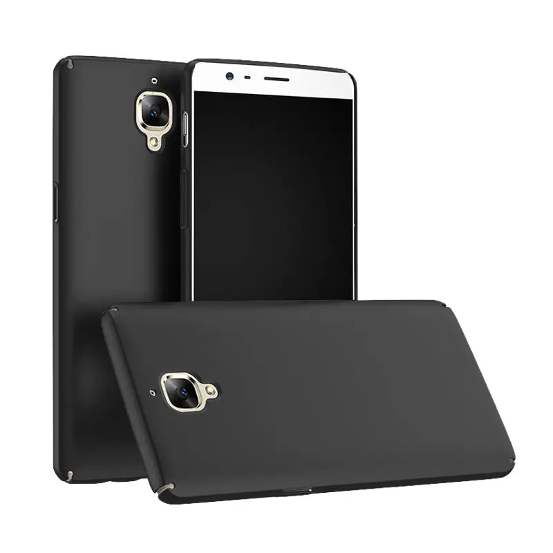 Однотонный модный дизайн для OnePlus 3/3T 5 дюймов Ультратонкий матовый 360 градусов