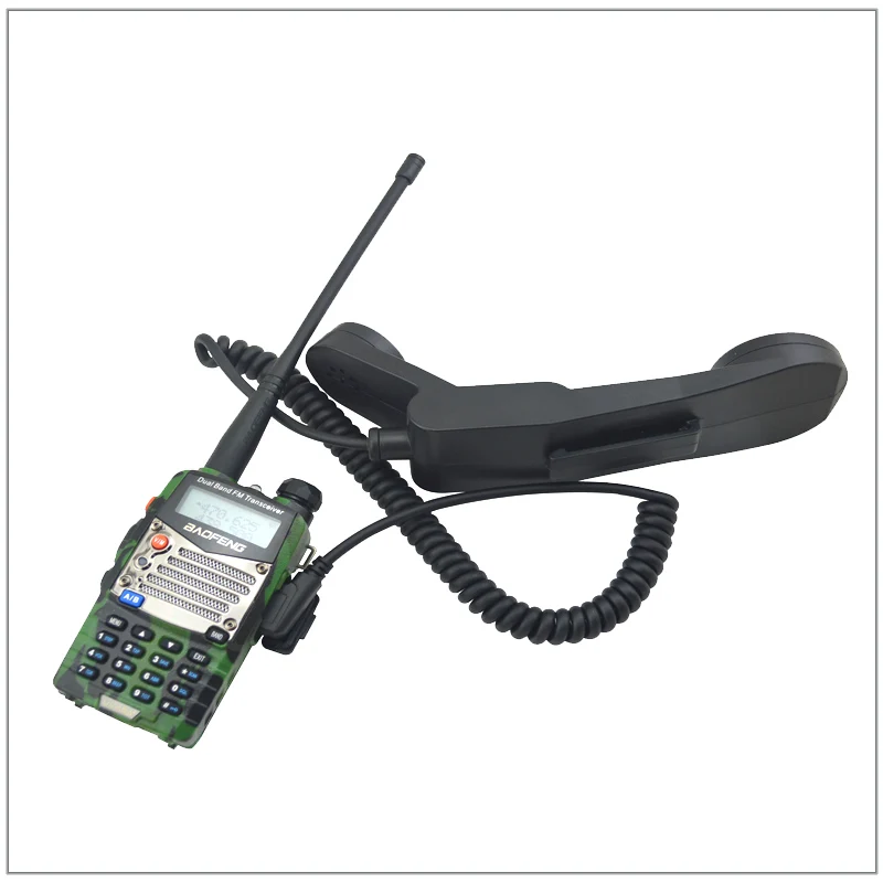 Телефон Стиль микрофон динамик микрофон для Kenwood Baofeng Радио UV-5R, Wouxun KG-UVD1P, TYT MD-390