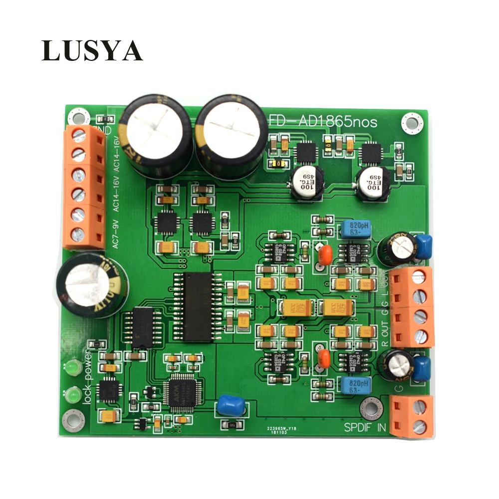 Lusya AD1865 Dekodowanie Dac R2R Tryb Nos Ak4118 Obs uga 24 Bitowego F7 