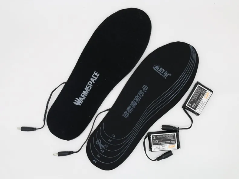 3.7V 2000mAh Electric Heating Insole Rechargeable Battery Heated Insoles Foot Warming Shoe Soles for Winter Outdoor Sport & Work (15)