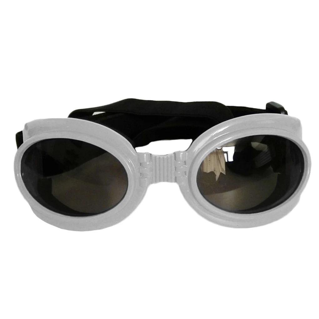 

Comfortable Relax 4 Colors Pet Dog UV Protective Foldable Sunglasses Glasses Goggles Lenses with Adjustable Strap