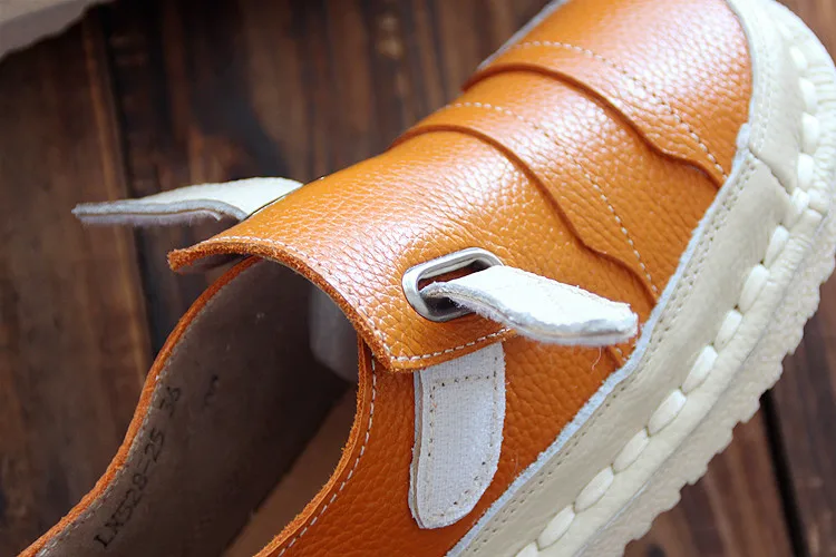 HUIFENGAZURRCS-Genuine leather single shoes Spring new low-upper shoes soft soles,Mori series of literary&artistic retro shoes HUIFENGAZURRCS-Genuine leather single shoes Spring new low-upper shoes soft soles,Mori series of literary&artistic retro shoes