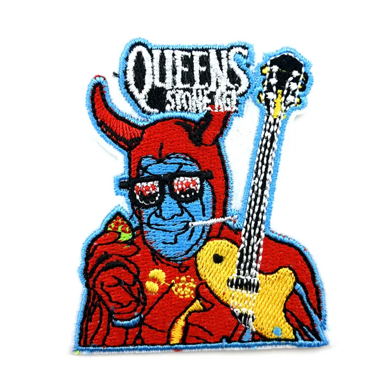 

Queen Rock band Punk Music Embroidered clothes patch Iron on Patches For Clothing Badges Stickers Garment Wholesale