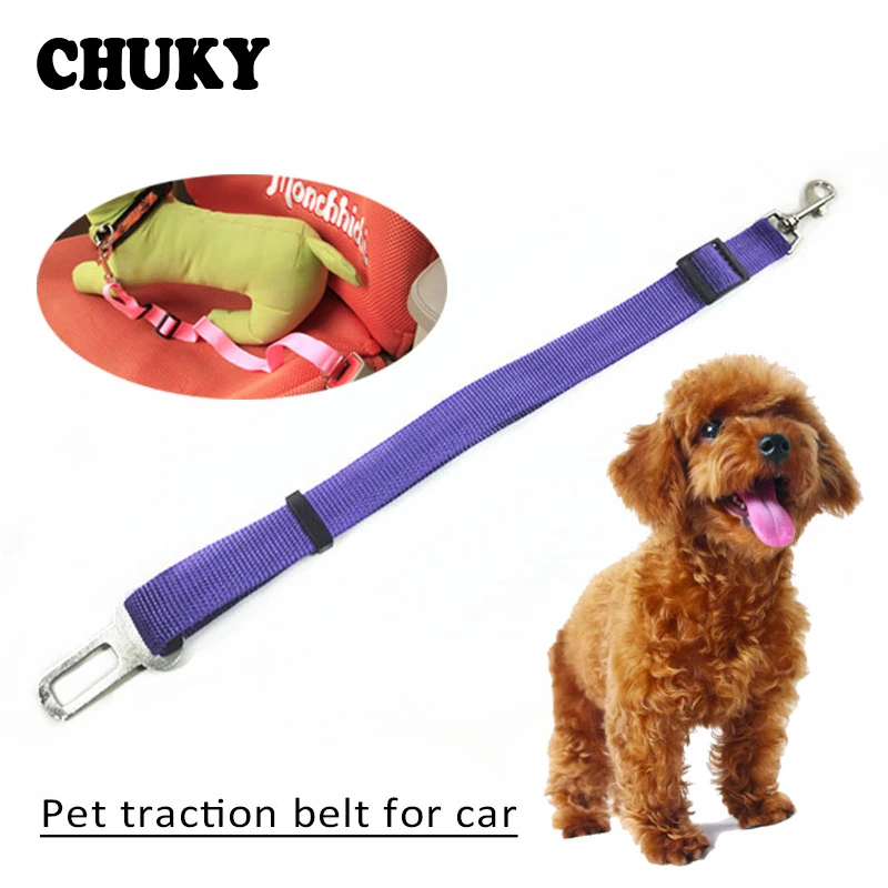

CHUKY 1pcs Car Cat Dog Seat Belt Vehicle Pet Adjustable Safety String For Fiat 500 Punto Chevrolet Cruze Aveo Peugeot 206 307
