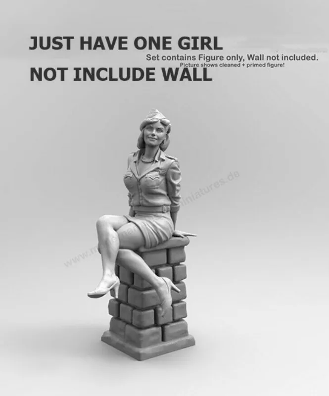 

1/35 Scale Resin Figure Model Kit Summer Female Without Base Wall Static Modeling Assembling DIY Toys Hobby Tools 3060y