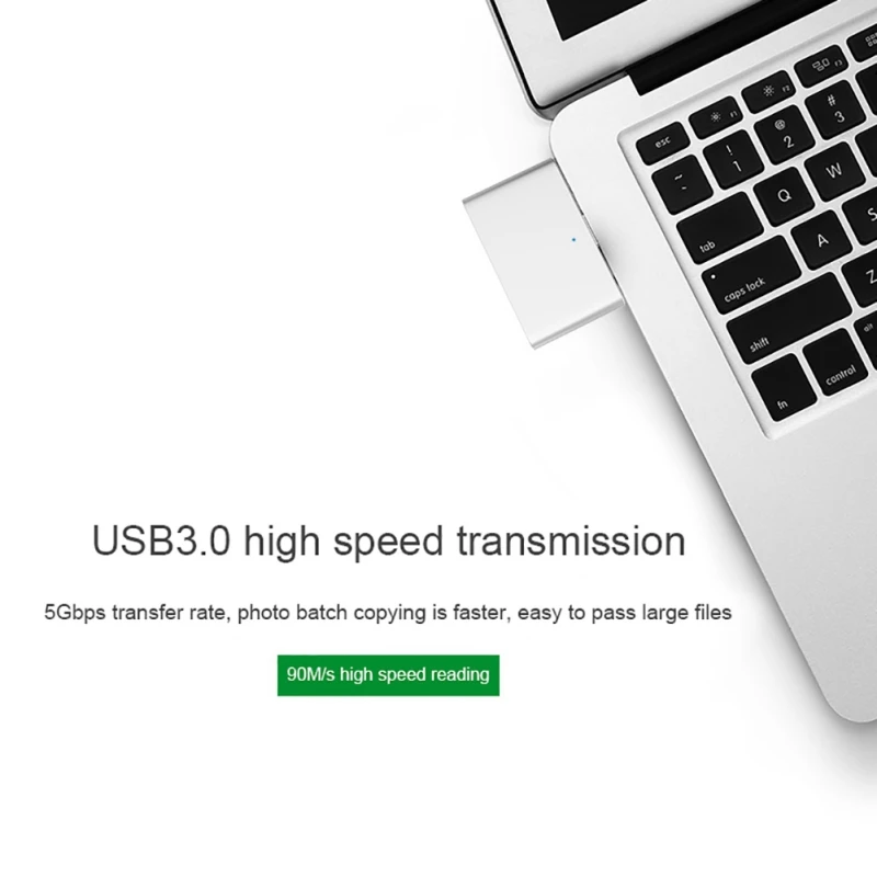 Многофункциональный переходник для чтения карт type-C USB-C на USB 3,0 SD/Micro SD/TF OTG адаптер для ноутбука/USB-C телефона type C