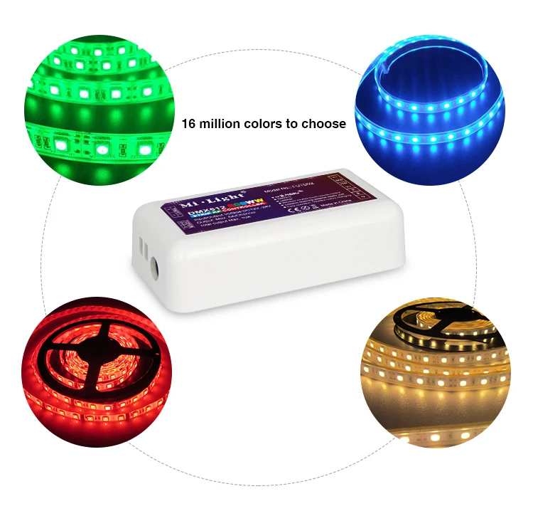 Ми свет FUTD02 RGB+ CCT DMX512 управления Панель управления DC12V-24V Беспроводной 2,4G RF Беспроводной RGBWW/CW полосы контроллера