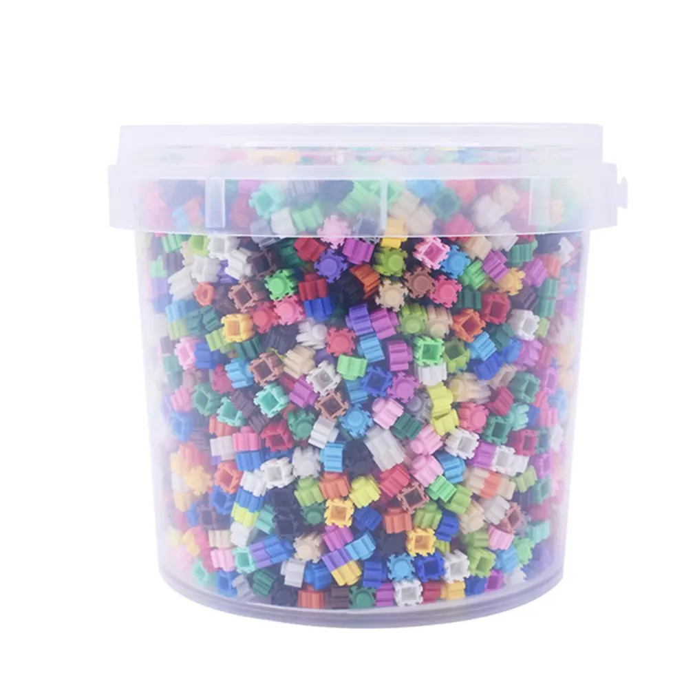 

4000pcs/Set Mini Building Blocks Toy Set Puzzles Colorful Assemble Puzzle Toys Early Educational Toy for Children