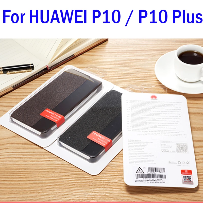 Чехол для huawei P10, Официальный роскошный смарт-чехол с окошком для просмотра, флип-чехол для huawei P10 Plus, чехол для huawei P10, защитный чехол, чехол