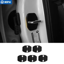 MOPAI – boucle de verrouillage de porte de voiture en ABS, accessoires de décoration pour Jeep Wrangler Renegade Cherokee Grand Cherokee, boussole Patriot