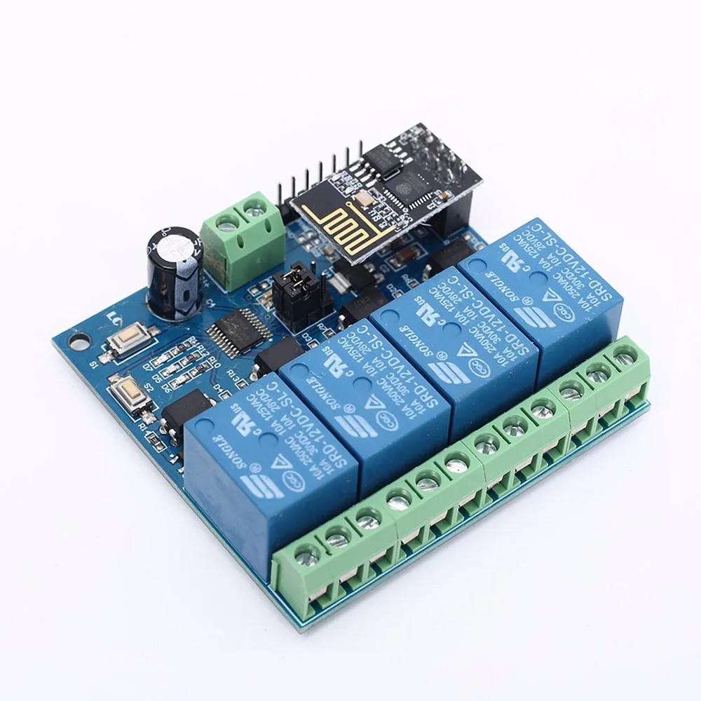 Релейный модуль ESP8266 для управления умным домом wi fi переключатель с