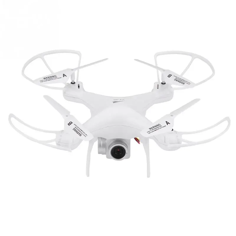 2,4 ГГц Радиоуправляемый квадрокоптер Дроны с камерой HD 480P 720P 1080P камера Wifi передача пластик+ металл Радиоуправляемый fpv-дрон - Цвет: White 480P