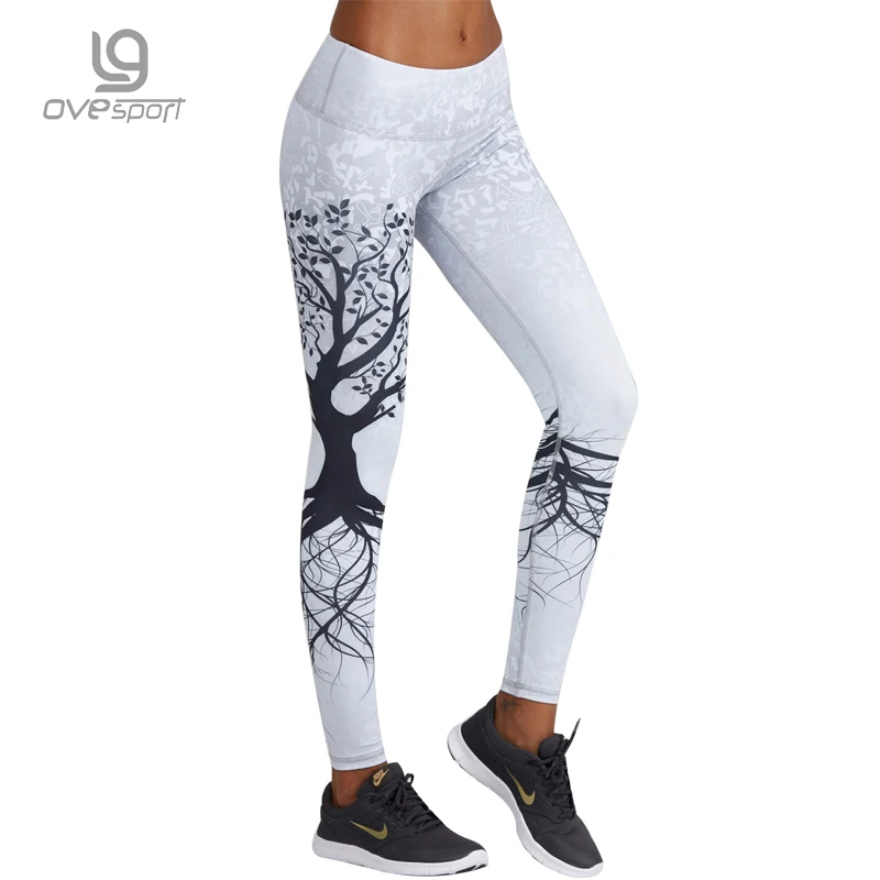 Ovesport 2017 Yoga Leggings font b Sport b font Fitness Women Yoga Pants Workout Gym font