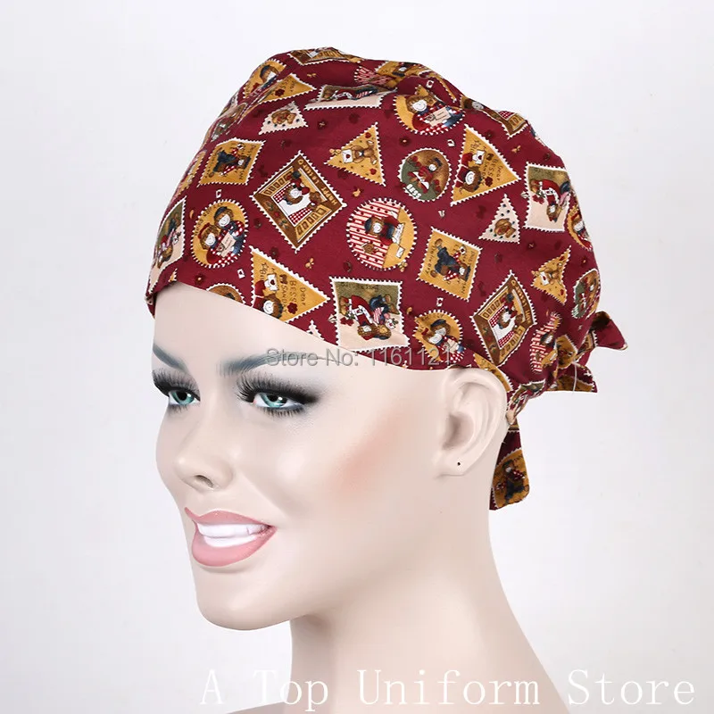 Medical Suit Lab Coat Surgical Cap Medical Caps Scrub for Women Doctors