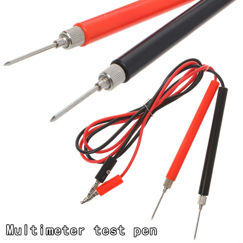 Alligator Clips test probes Screw knob Cable Soldering multimeter Meters pen