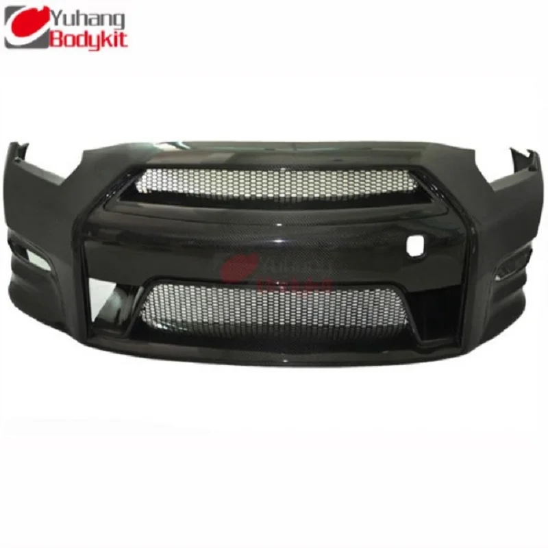 

For 2008-2013 R35 GTR DBA OEM Style Carbon Fiber Front Bumper
