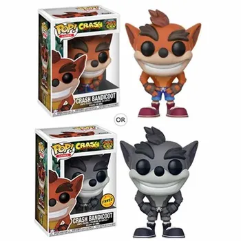 

FUNKO POP Crash Bandicoot figures PVC action figure collection model doll kids gifts toys figurine dolls 10CM with box