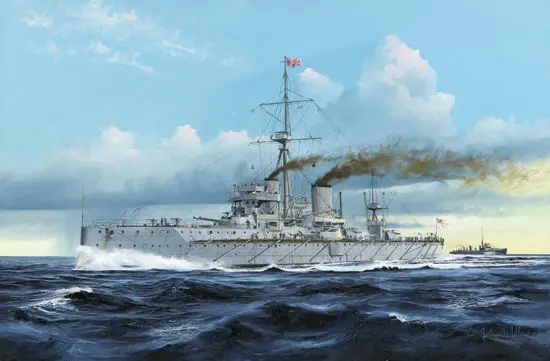 

1pcs Action Figures Kids Gift Collection For Trumpeter 05328 1/350 HMS Dreadnought 1907 Plastic Model Warship Kit
