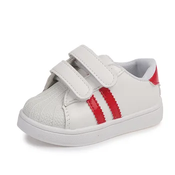 

Davidyue loafers kids shoes for girl boys rubber soft bottom kids sneakers baby running sport sneakers flat casual sneakers