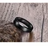 Vnox Black Tungsten Carbide Men's Ring Wedding Engagement Ring for Man Jewelry 6mm Wide Anillos 4