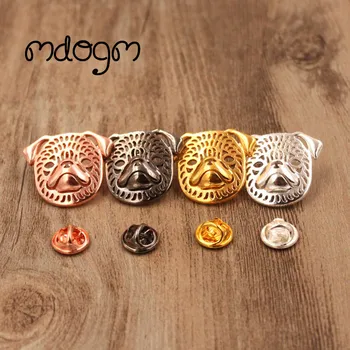 

Mdogm 2019 Brussels Griffin Dog Animal Brooches And Pins Wholesale Suit Metal Small Collar Badges Funny Gift For Male Men B119