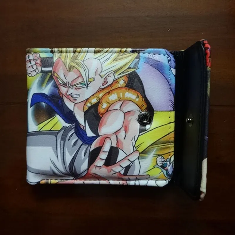 Хит, мужской кошелек Dragon Ball Z, короткий кошелек, carteira masculina, аниме, кожаный держатель для карт, сумки, подарок для мальчика, модные кошельки