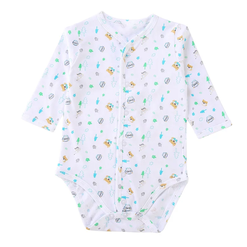 

Baby rompers pyjamas kids clothes baby clothes front opening newborn jumpsuit boy & girl clothes spring autumn children clothing
