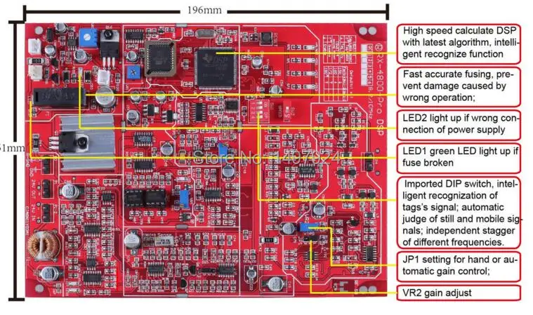Quente de Alta Placa com Tecnologia rx + tx Dsp para Antena ou o Sistema Venda Sensibilidade 8.2 Mhz Dual 2020 Eas rf 3 Cheap board board
