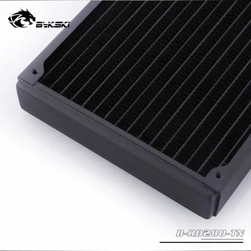 80% OFF  BYKSKI 28mm Thick Copper + Brass 280mm Computer Water Discharge Liquid Heat Exchanger Metal Radiato