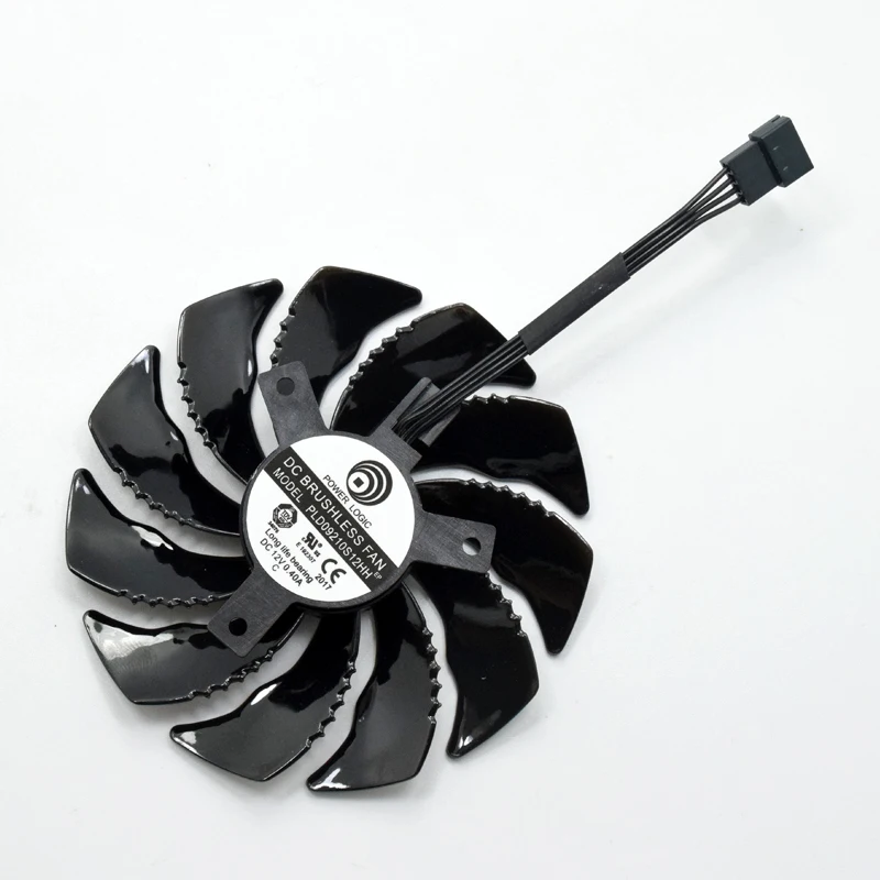 Для Gigabyte GeForce GTX 1050 G1 1060 Aorus RADEON RX 580 570 470 480 GTX 960 PLD09210S12HH 88 мм Графика карты вентилятор охлаждения