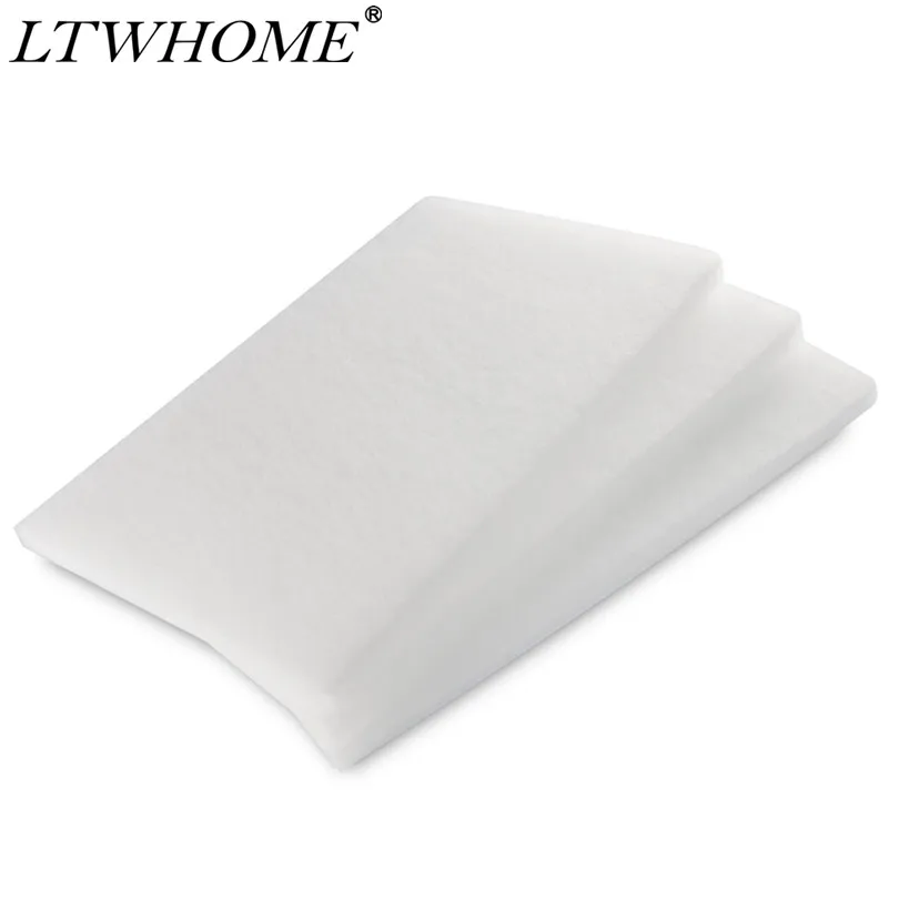

LTWHOME 18" x 12" x 1.18" DIY Polyester Fine Filter Pad Fit for Aquarium Pond