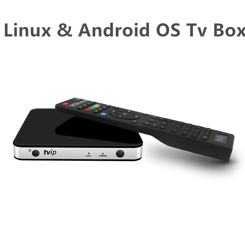 Mini Set Box TVIP 605 Android&Linux Android TV Box Amlogic S905X Quad