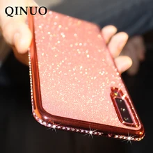 Блеск 3D Алмазный чехол для samsung Galaxy A6 A7 A8 A9 J6 J7 Примечание 10 Pro 8 9 M10 M20 A30 A40 A50 A70 Bling Стразы чехол