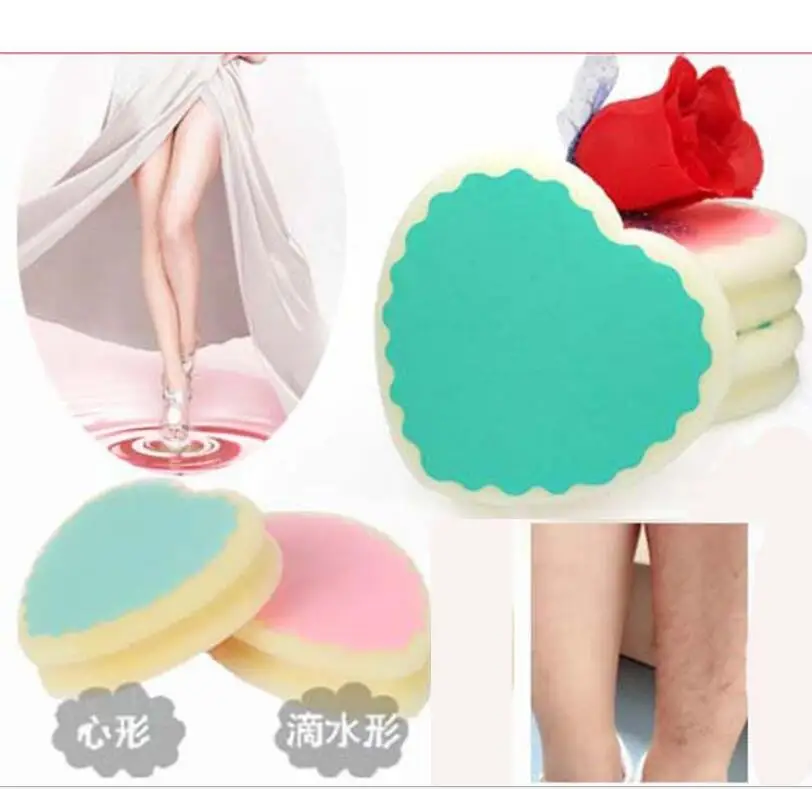 

3pcs painless men and women with hair removal sponge block magic hair removal exfoliating sponge artifact